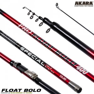 Удилище телескоп угольное д/с Akara Float Bolo (15-35)