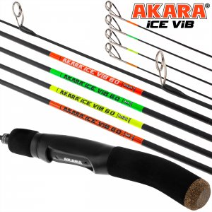 Удочка зимняя Akara Ice Vib 60 четыре хлыста (M, MH, H, HH)