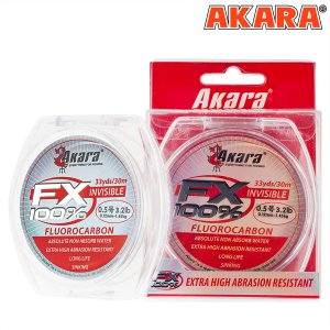 Флюорокарбон Akara FX 100% 30 м