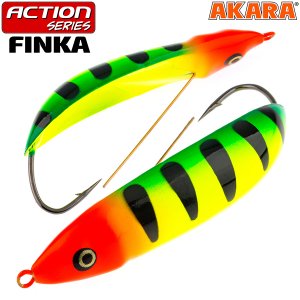 Блесна колебалка незацепляйка Akara Action Series Finka
