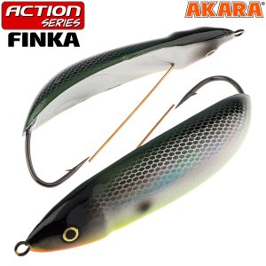Блесна колебалка незацепляйка Akara Action Series Finka