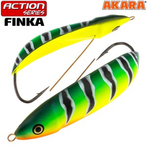 Блесна колебалка незацепляйка Akara Action Series Finka