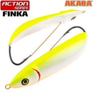 Блесна колебалка незацепляйка Akara Action Series Finka