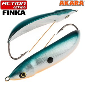 Блесна колебалка незацепляйка Akara Action Series Finka