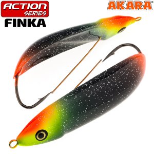 Блесна колебалка незацепляйка Akara Action Series Finka