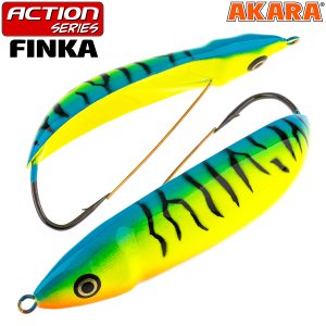 Блесна колебалка незацепляйка Akara Action Series Finka
