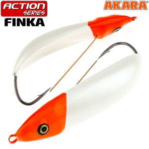 Блесна колебалка незацепляйка Akara Action Series Finka