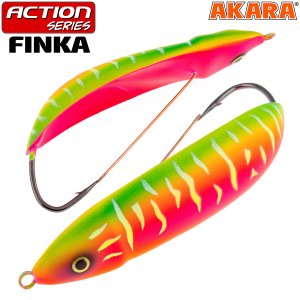 Блесна колебалка незацепляйка Akara Action Series Finka