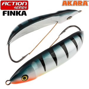 Блесна колебалка незацепляйка Akara Action Series Finka