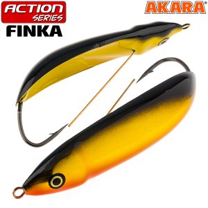 Блесна колебалка незацепляйка Akara Action Series Finka