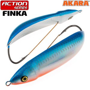 Блесна колебалка незацепляйка Akara Action Series Finka