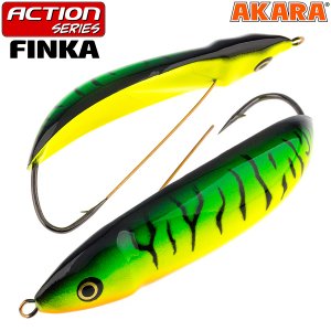 Блесна колебалка незацепляйка Akara Action Series Finka