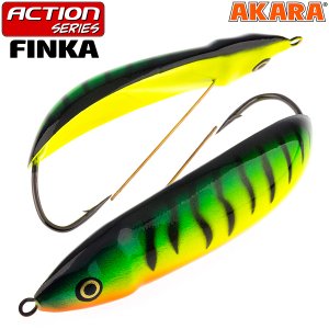 Блесна колебалка незацепляйка Akara Action Series Finka