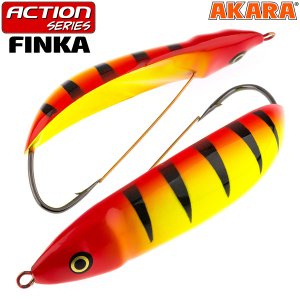 Блесна колебалка незацепляйка Akara Action Series Finka