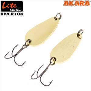 Блесна колебалка Akara Lite Series River Fox