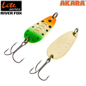 Блесна колебалка Akara Lite Series River Fox