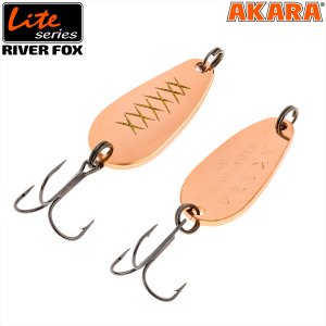 Блесна колебалка Akara Lite Series River Fox