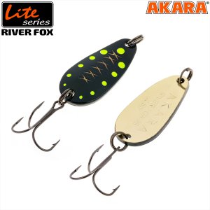 Блесна колебалка Akara Lite Series River Fox