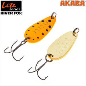 Блесна колебалка Akara Lite Series River Fox