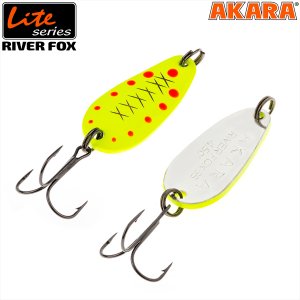 Блесна колебалка Akara Lite Series River Fox