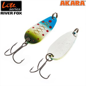 Блесна колебалка Akara Lite Series River Fox