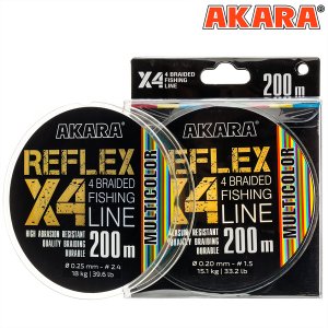 Шнур Akara Reflex Multicolor 200 м