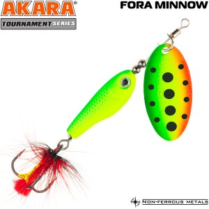Блесна вертушка Akara Tournament Series Fora Minnow 1