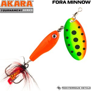 Блесна вертушка Akara Tournament Series Fora Minnow 1