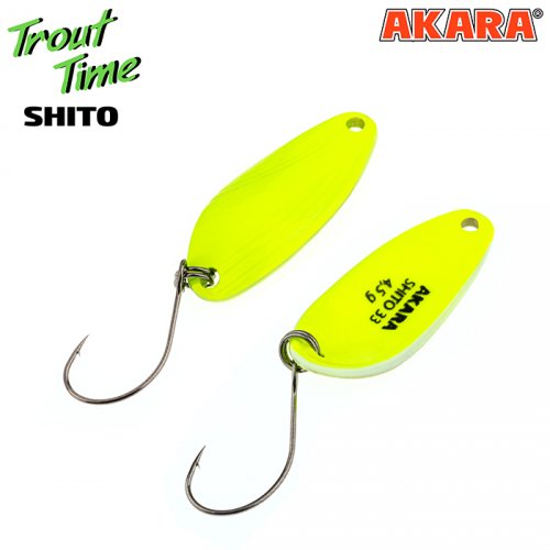 Блесна колебалка Akara Trout Time Shito