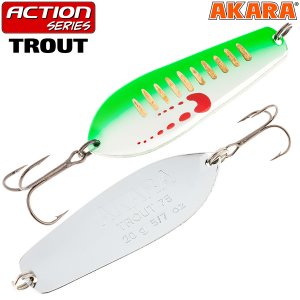 Блесна колебалка Akara Action Series Trout