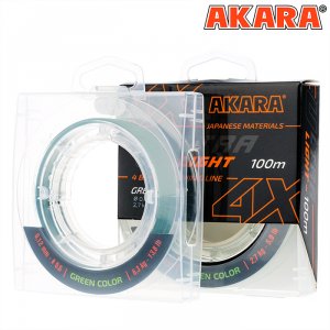 Шнур Akara Ultra Light Green 100 м