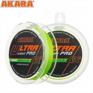 Шнур Akara Ultra Light PRO Green 150 м