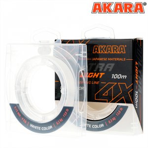 Шнур Akara Ultra Light White 100 м