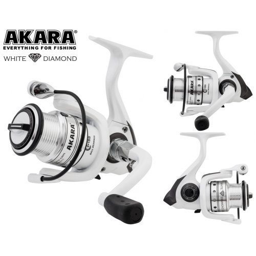 Катушка безынерционная Akara White Diamond