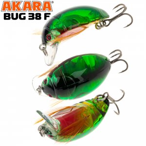 Воблер Akara Bug 38F