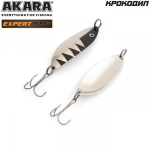 Блесна колеблющаяся Akara Expert Крокодил