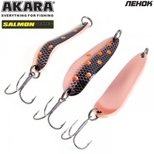 Блесна колебалка Akara Salmon Ленок