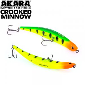 Воблер Akara Crooked Minnow 110F