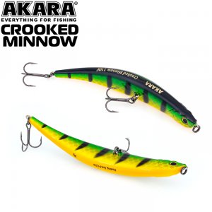 Воблер Akara Crooked Minnow 110F