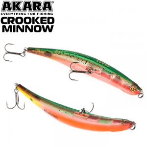 Воблер Akara Crooked Minnow 110F