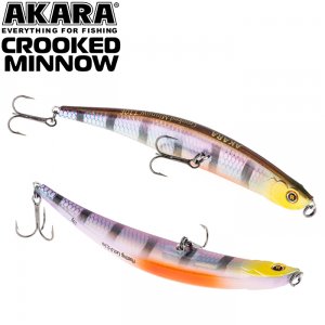 Воблер Akara Crooked Minnow 110F