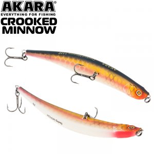 Воблер Akara Crooked Minnow 110F