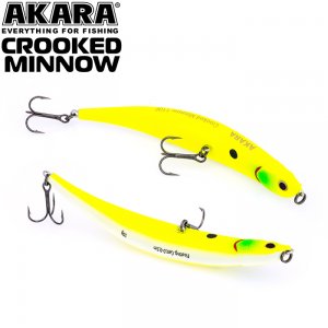 Воблер Akara Crooked Minnow 110F