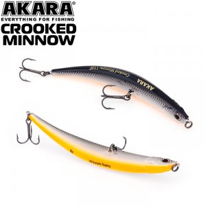 Воблер Akara Crooked Minnow 110F