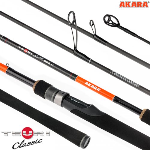 Спиннинг штекерный угольный 2 колена Akara Teuri Classic H TX-30 (21-56)