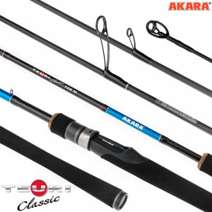 Спиннинг штекерный угольный 2 колена Akara Teuri Classic M TX-30 (8-24,5)
