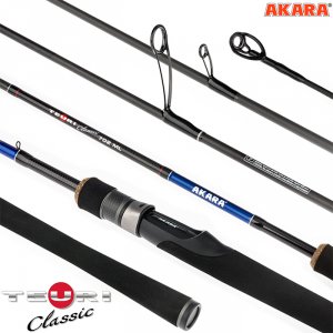 Спиннинг штекерный угольный 2 колена Akara Teuri Classic ML TX-30 (5,5-17,5)