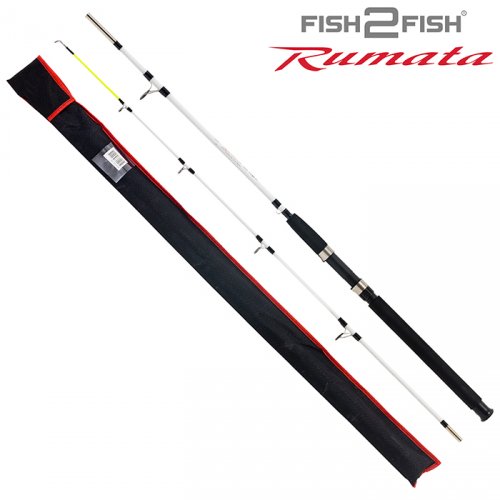 Спиннинг штекерный стекло 2 колена Fish 2 Fish Rumata (80-150)