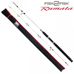 Спиннинг штекерный стекло 2 колена Fish 2 Fish Rumata (80-150)