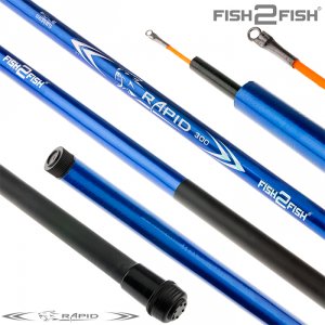 Удилище телескоп стекло д/с Fish2Fish Rapid New (10-40) Blue б/к